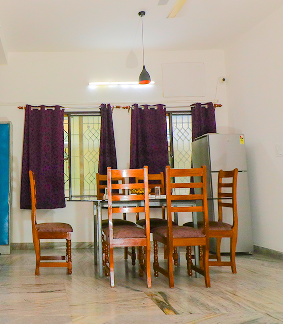 Sai International guest house interior