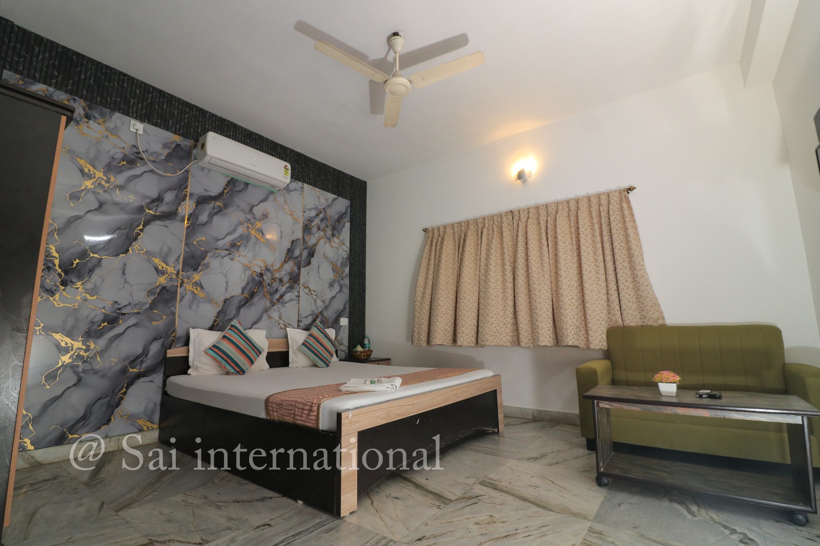 Decorated Bed